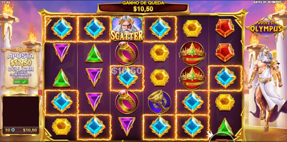 Jogando na Bet da Sorte Gates of Olympus