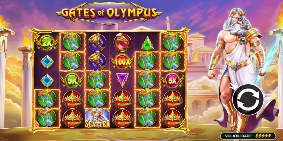 Jogar Gates of Olympus na Bet da Sorte Cassino